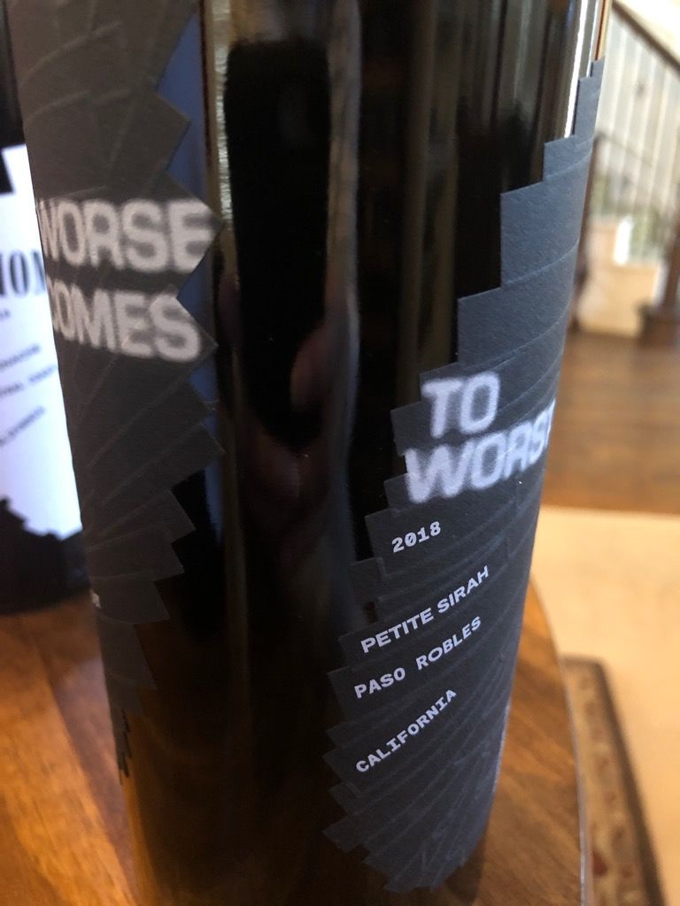 2018 Songs Petite Sirah Worse Comes To Worst Usa California Central Coast Paso Robles Cellartracker