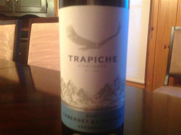 Trapiche varietals Cabernet Sauvignon glass 1.5 l (083120001669)
