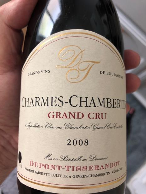 2008 Dupont-Tisserandot Charmes-Chambertin - CellarTracker
