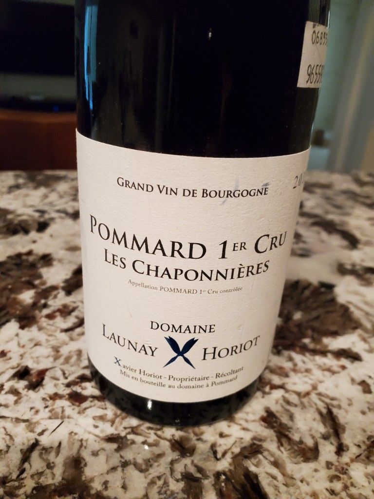 2015 Domaine Launay-Horiot Pommard 1er Cru Les Chaponnières
