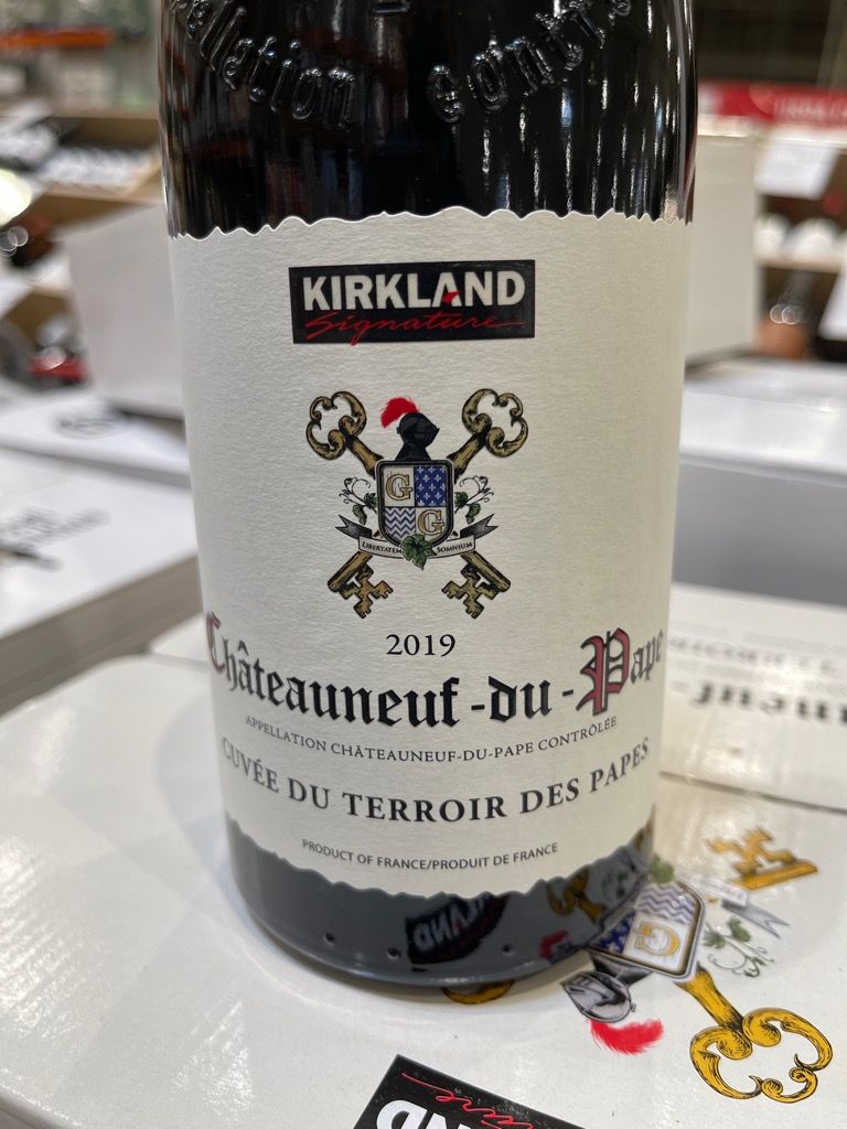 2019 Kirkland Signature ChâteauneufduPape Cuvée du Terroir Des Papes