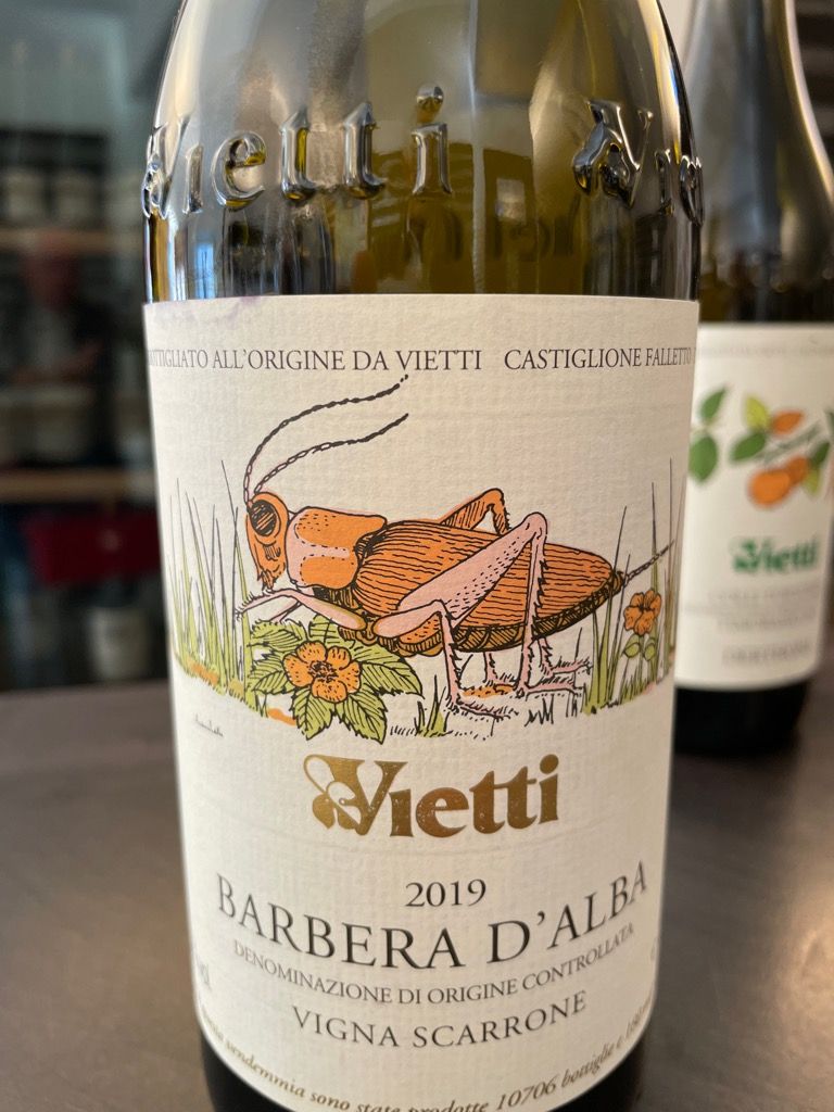 2019 Vietti Barbera d'Alba Vigna Vecchia Scarrone, Italy, Piedmont ...