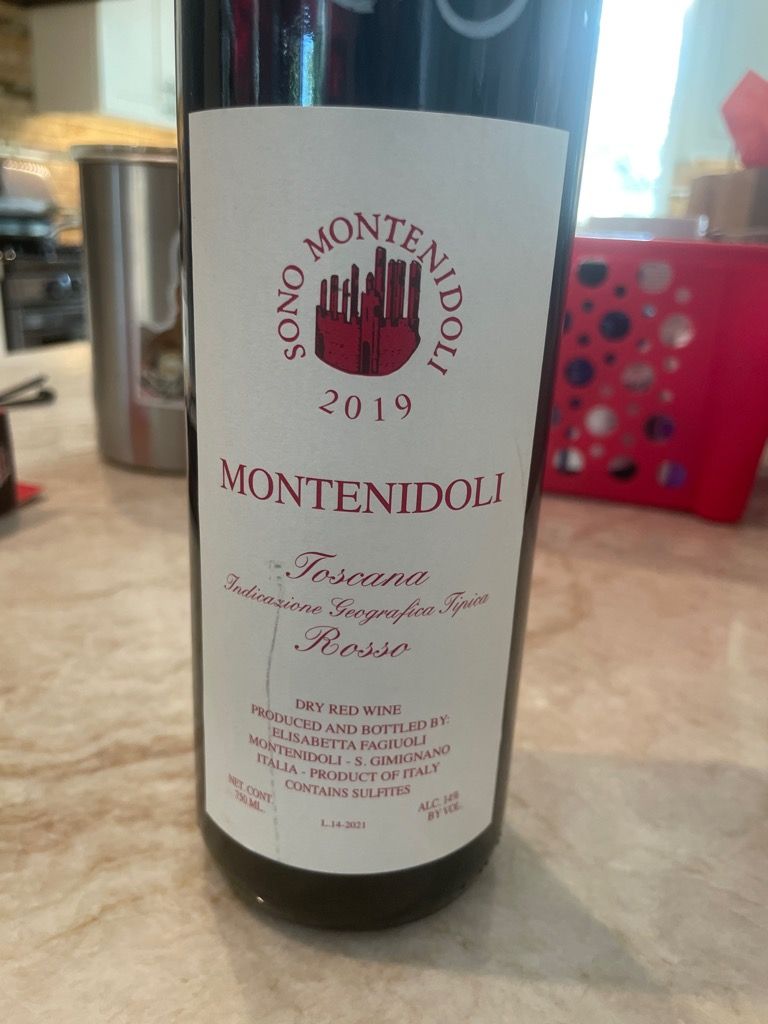 2019 Montenidoli Rosso Montenidoli Toscana IGT, Italy, Tuscany, Toscana ...