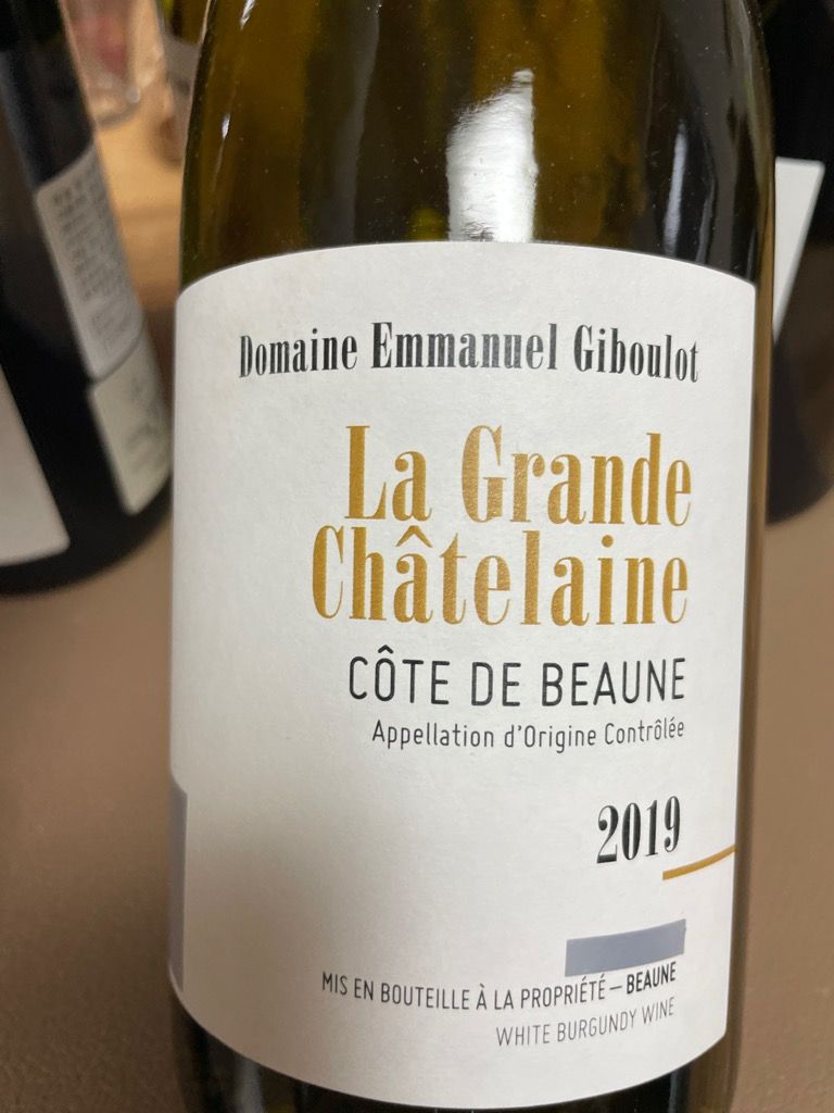 Domaine Emmanuel Giboulot, Côte de Beaune 