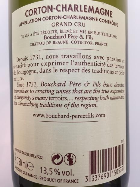 2009 Bouchard Père et Fils Corton-Charlemagne Domaine - CellarTracker