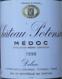 Château Potensac メドック 1998年 150cl 1998 Château Potensac - CellarTracker