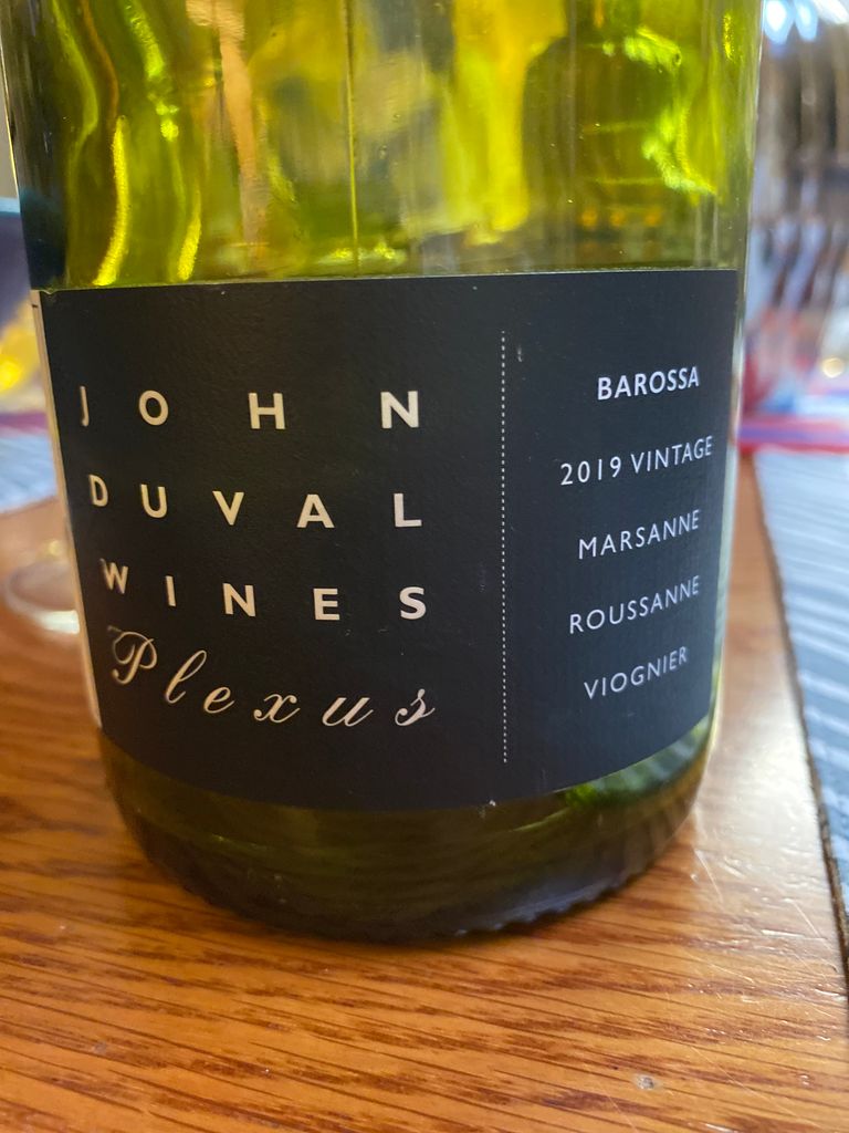 2018 John Duval Wines Plexus MRV, Australia, South Australia, Barossa ...