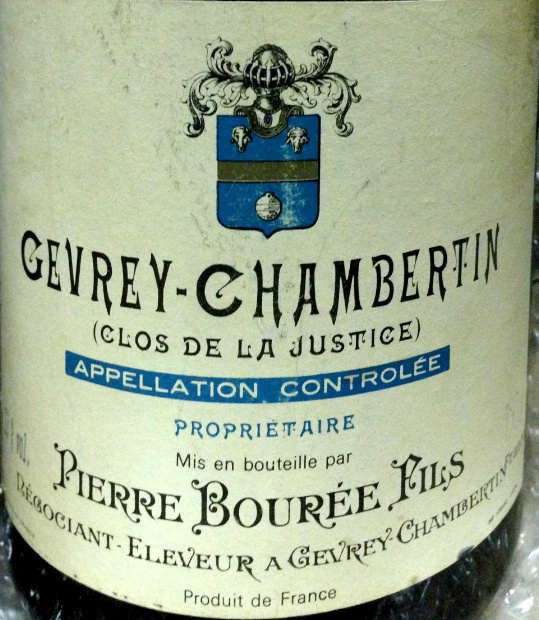 2008 Pierre Bourée Fils Gevrey-Chambertin Clos de la Justice - CellarTracker