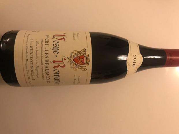 2001 Alain Hudelot-Noëllat Vosne-Romanée 1er Cru Les Beaumonts