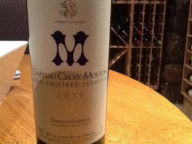 2010 Château Croix Mouton (Jean-Philippe Janoueix) Réserve du