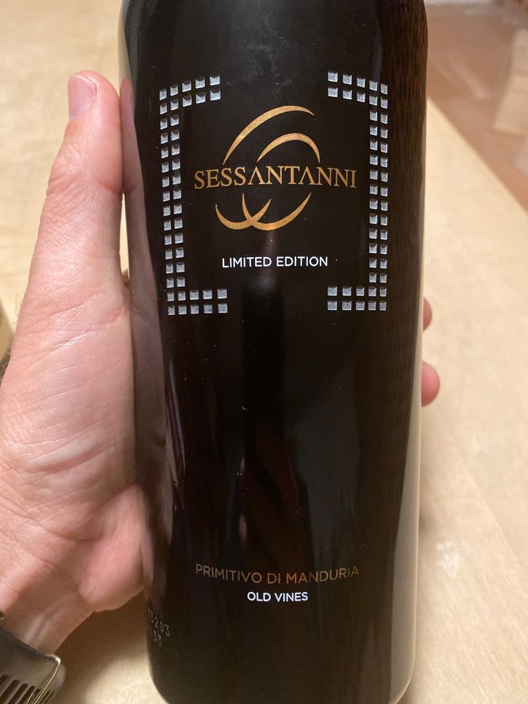 2017 Cantine San Marzano Primitivo di Manduria Sessantanni Limited