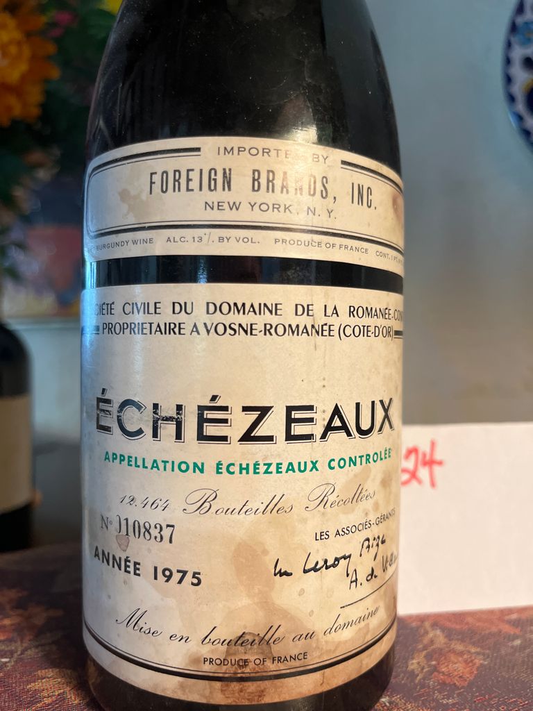 1975 Domaine de la Romanée-Conti Grands-Echezeaux - CellarTracker