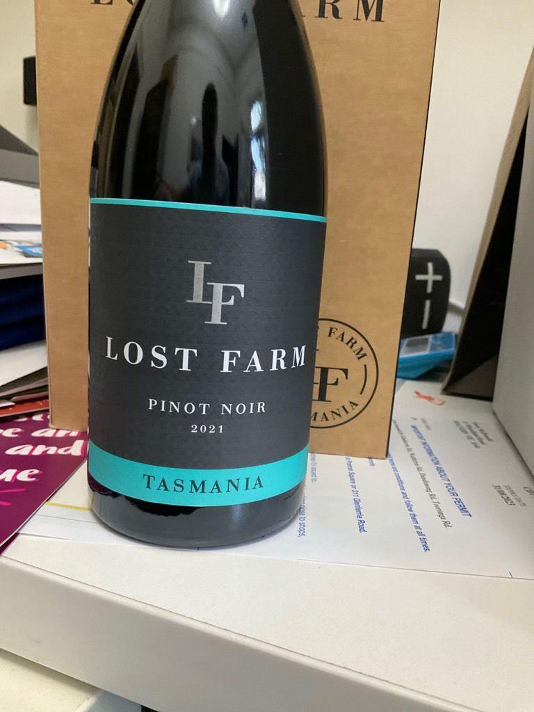 2021 Lost Farm Pinot Noir, Australia, Tasmania, Tamar Valley CellarTracker