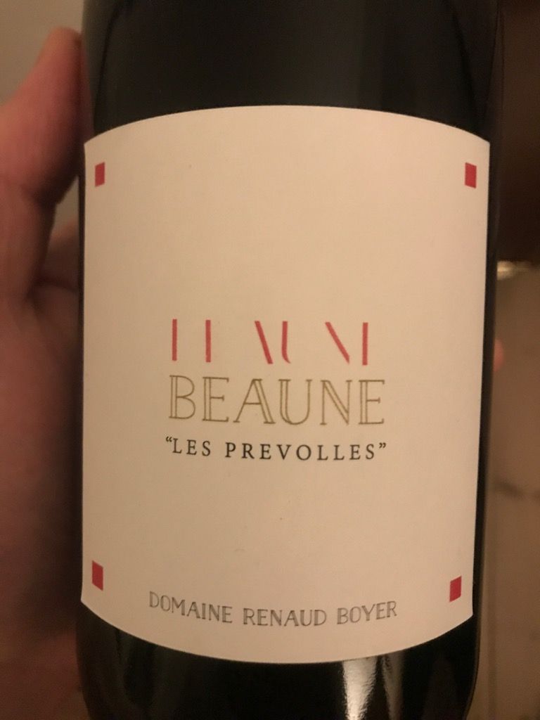 2020 Domaine Renaud Boyer Beaune Les Prevolles, France, Burgundy, Côte
