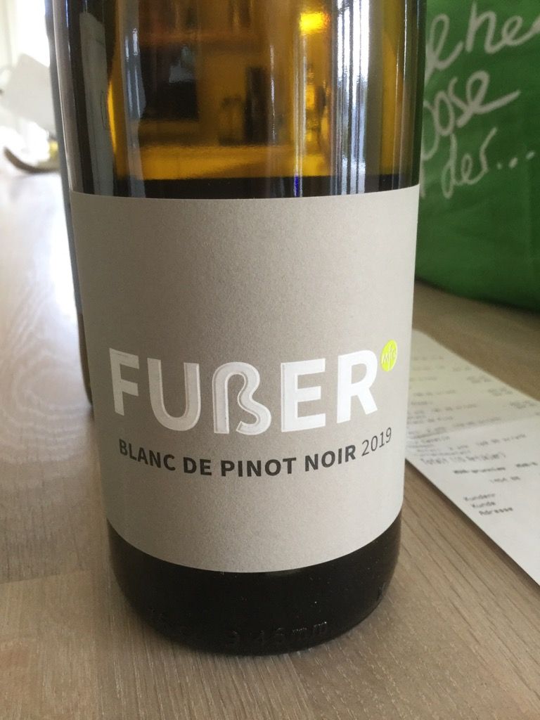 2019 Weingut Martin Georg Fusser Pinot Noir Blanc de Pinot Noir