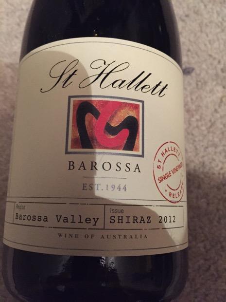 St hallett single vineyard scholz shiraz