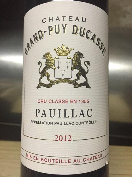 2012 Château Grand-Puy Ducasse - CellarTracker