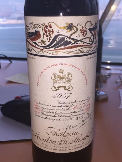 1957 Château Mouton Rothschild - CellarTracker