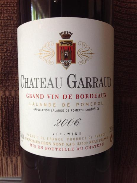 1998 Château Garraud - CellarTracker 1998 Château Garraud - CellarTracker