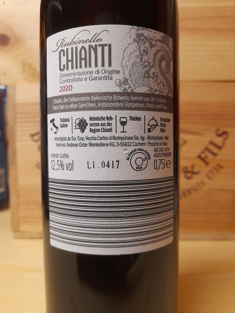2003 Rubinello Chianti - CellarTracker