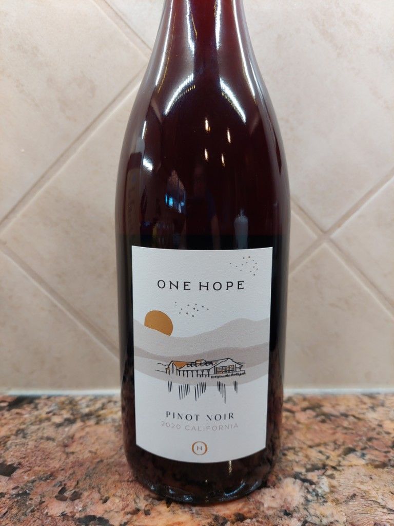 2020 One Hope Pinot Noir, USA, California CellarTracker