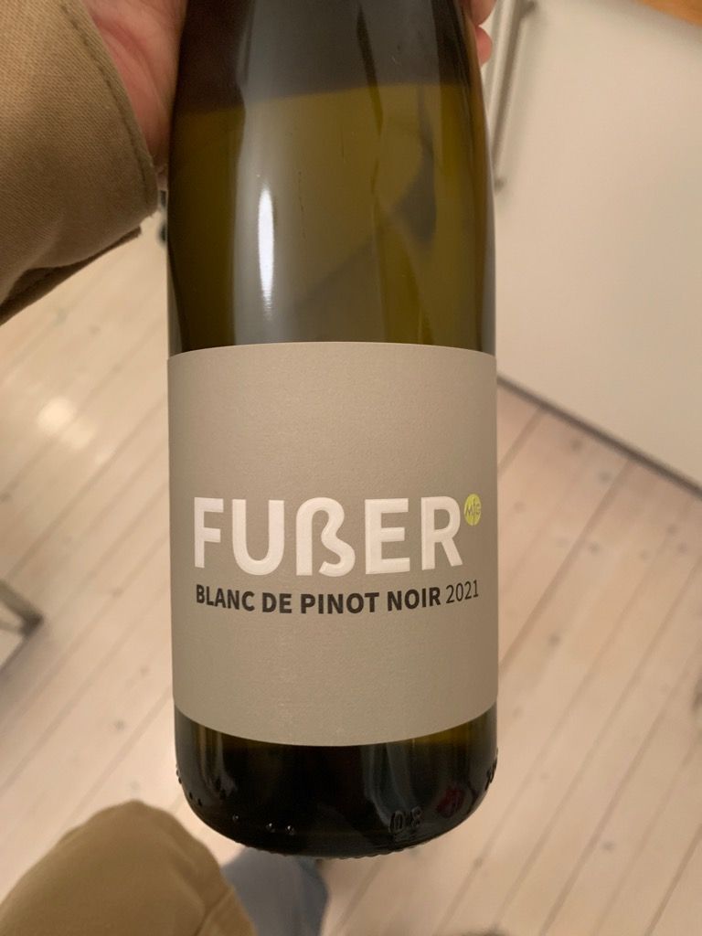 2017 Weingut Martin Georg Fusser Pinot Noir Blanc de Pinot Noir