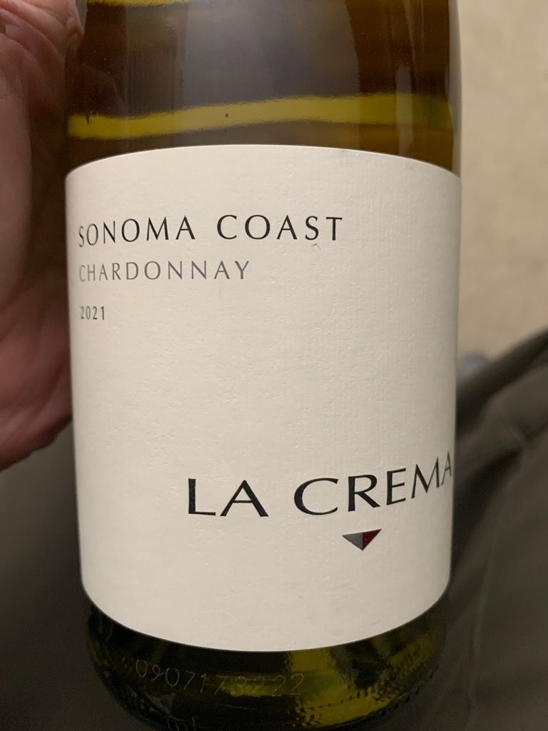 2021 La Crema Chardonnay Sonoma Coast, USA, California, Sonoma County