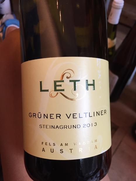 Leth, Wagram Gruner Veltliner Steinagrund, 2021