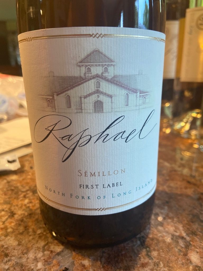 2017 Raphael Sémillon First Label, USA, New York, Long Island, North ...