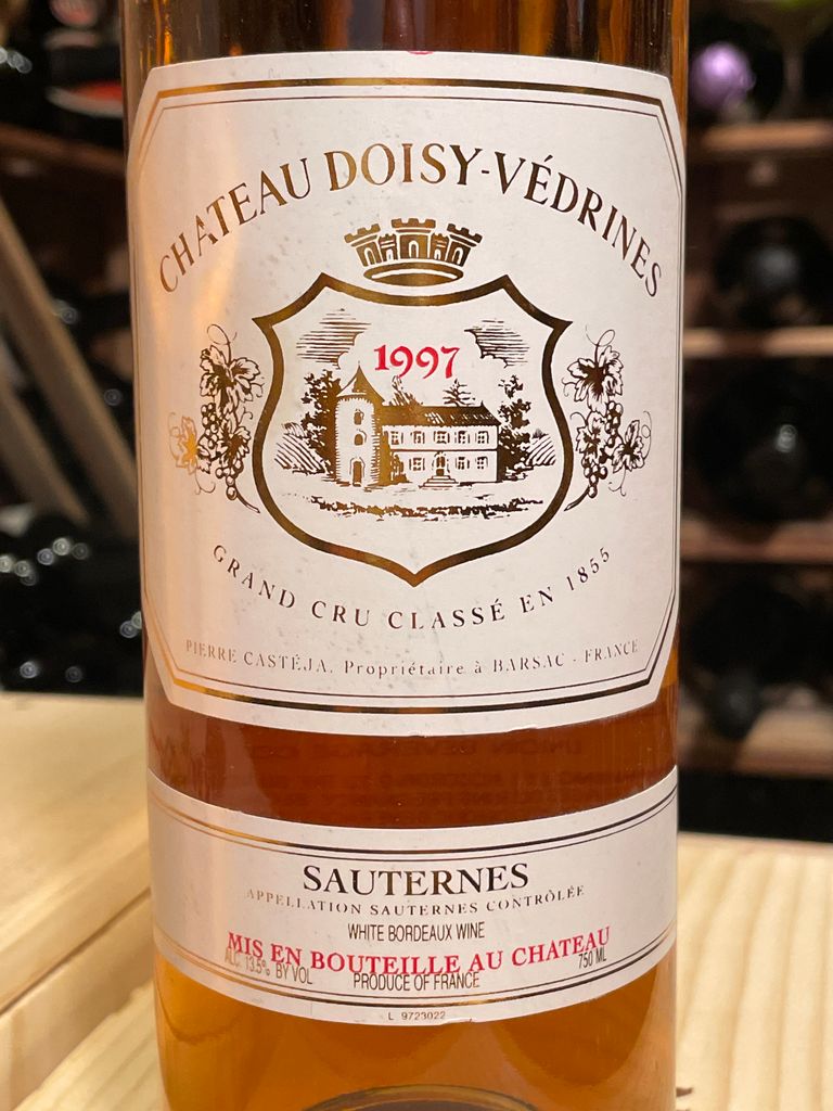 1997 Château Doisy-Védrines - CellarTracker