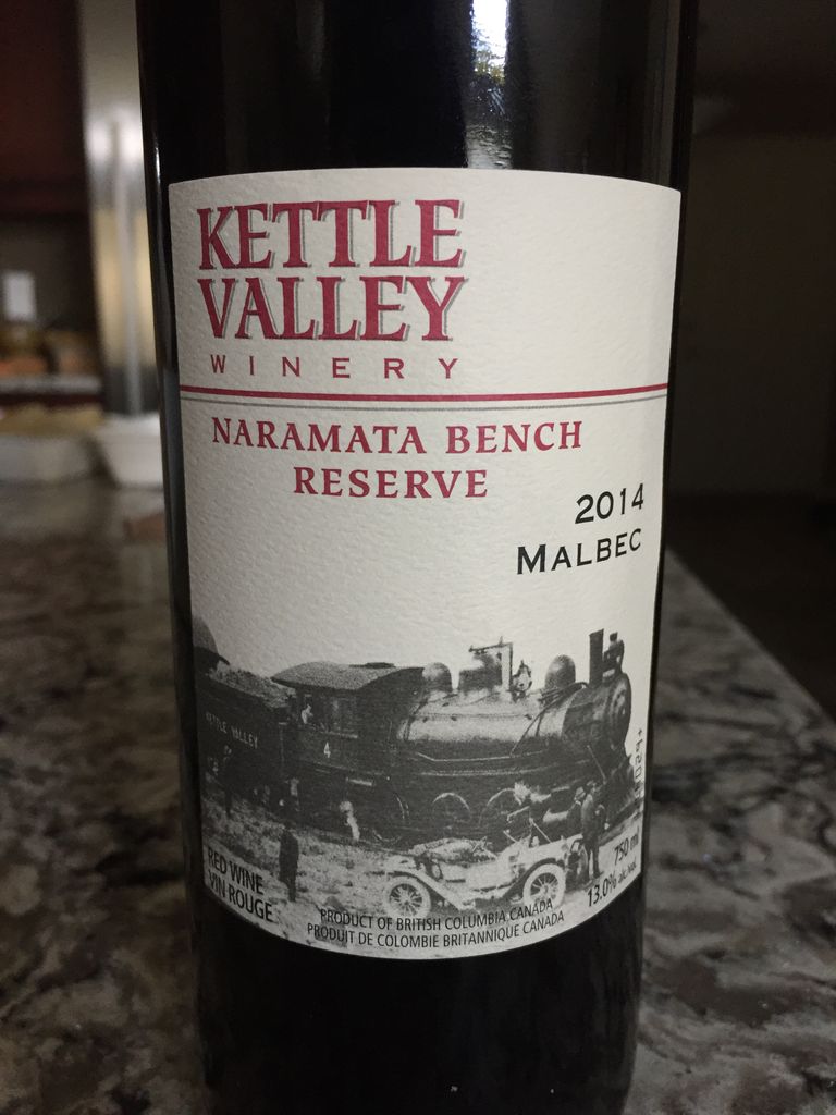 2014 Kettle Valley Malbec, Canada, British Columbia, Okanagan Valley