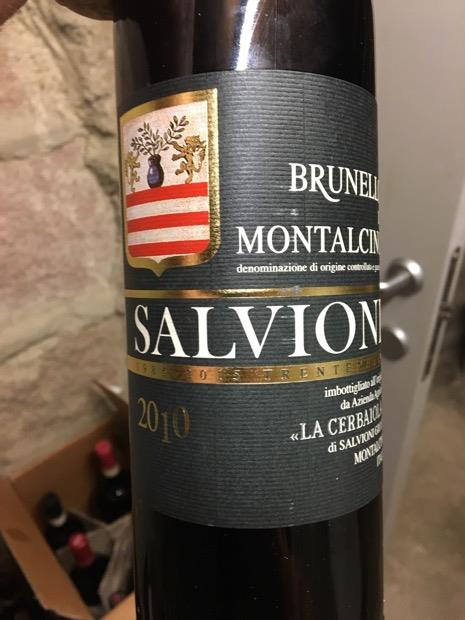 2010 Cerbaiola (Salvioni) Brunello di Montalcino - CellarTracker