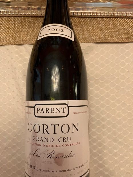 1997 Domaine Parent Corton-Renardes - CellarTracker