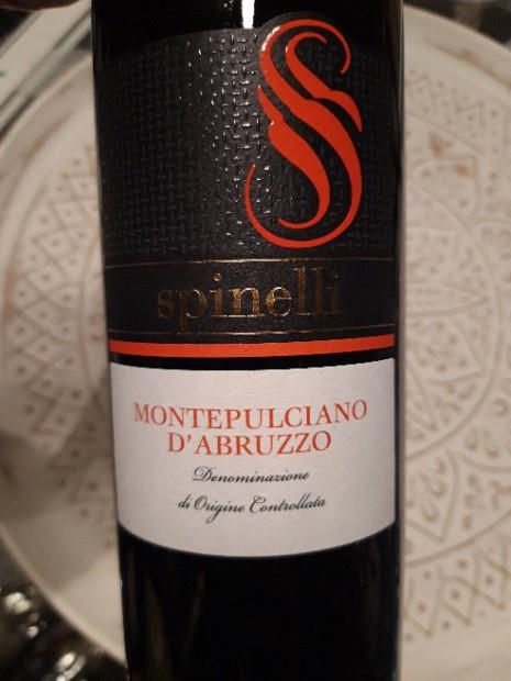 2018 Spinelli Montepulciano d'Abruzzo, Italy, Abruzzi, Montepulciano d ...