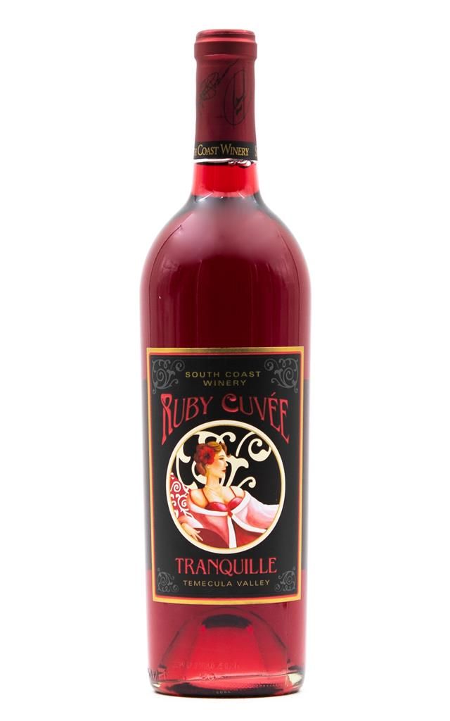 Ruby Cuvee 2019 South Coast Winery Syrah Ruby Cuvée Tranquille, USA, California ...