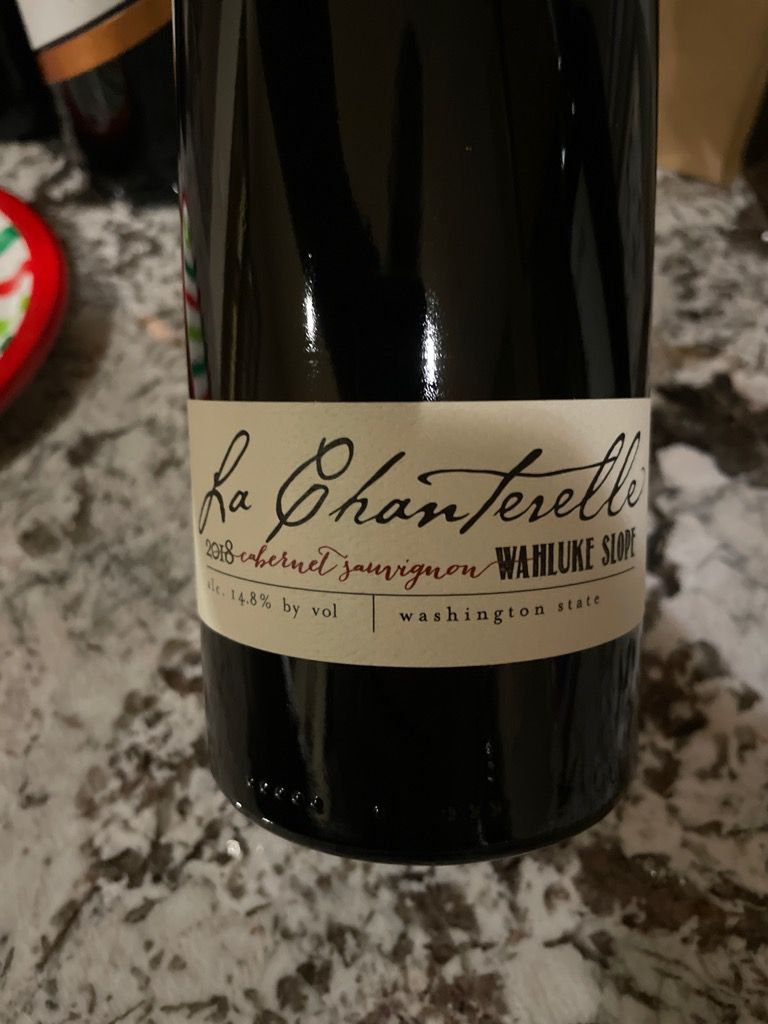2019 La Chanterelle Wines Sauvignon, USA, Washington, Columbia