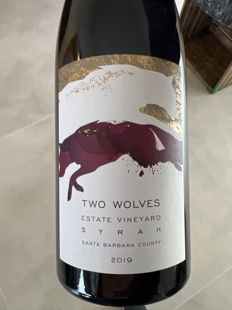 2020 Two Wolves Syrah, USA, California, Central Coast, Santa Barbara County CellarTracker