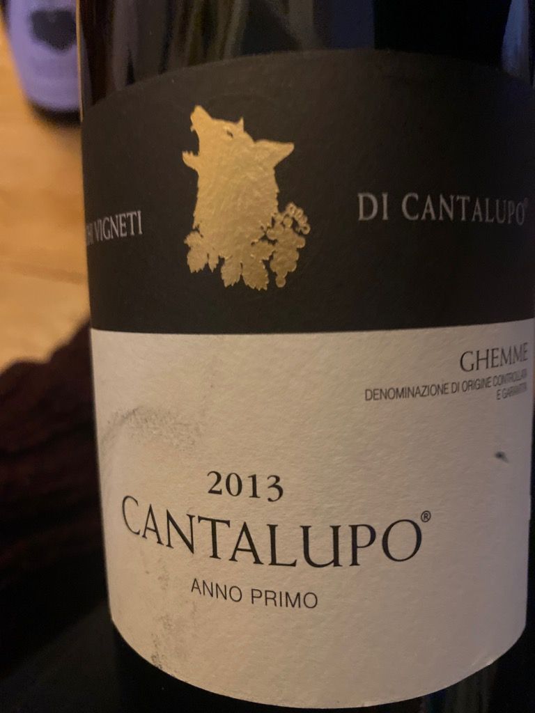 2013 Antichi Vigneti di Cantalupo Ghemme Anno Primo, Italy, Piedmont ...