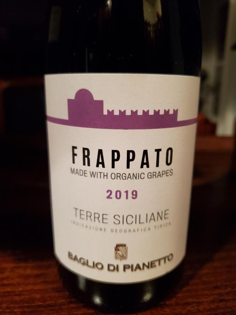 2019 Baglio di Frappato Terre Siciliane BDP Y, Italy, Sicily