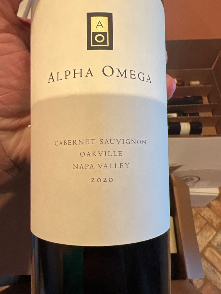 2020 Alpha Omega Cabernet Sauvignon Oakville CellarTracker