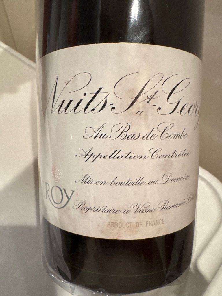2013 Domaine Leroy Nuits-Saint-Georges Au Bas de Combe - CellarTracker
