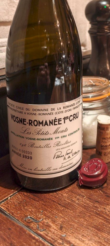 2022 Domaine de la Romanée-Conti Vosne-Romanée 1er Cru Les Petits