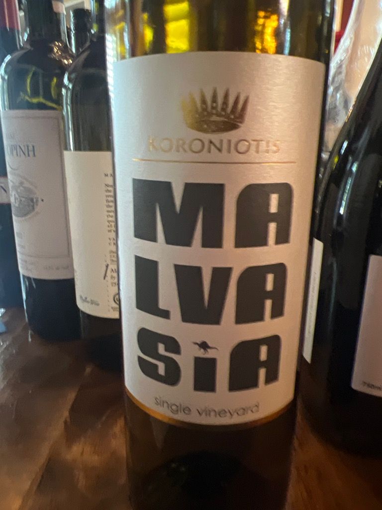 2022 Koroniotis Malvasia Di Candia Aromatica Greece Peloponnisos 2022-koroniotis-malvasia-di-candia-aromatica-greece-peloponnisos