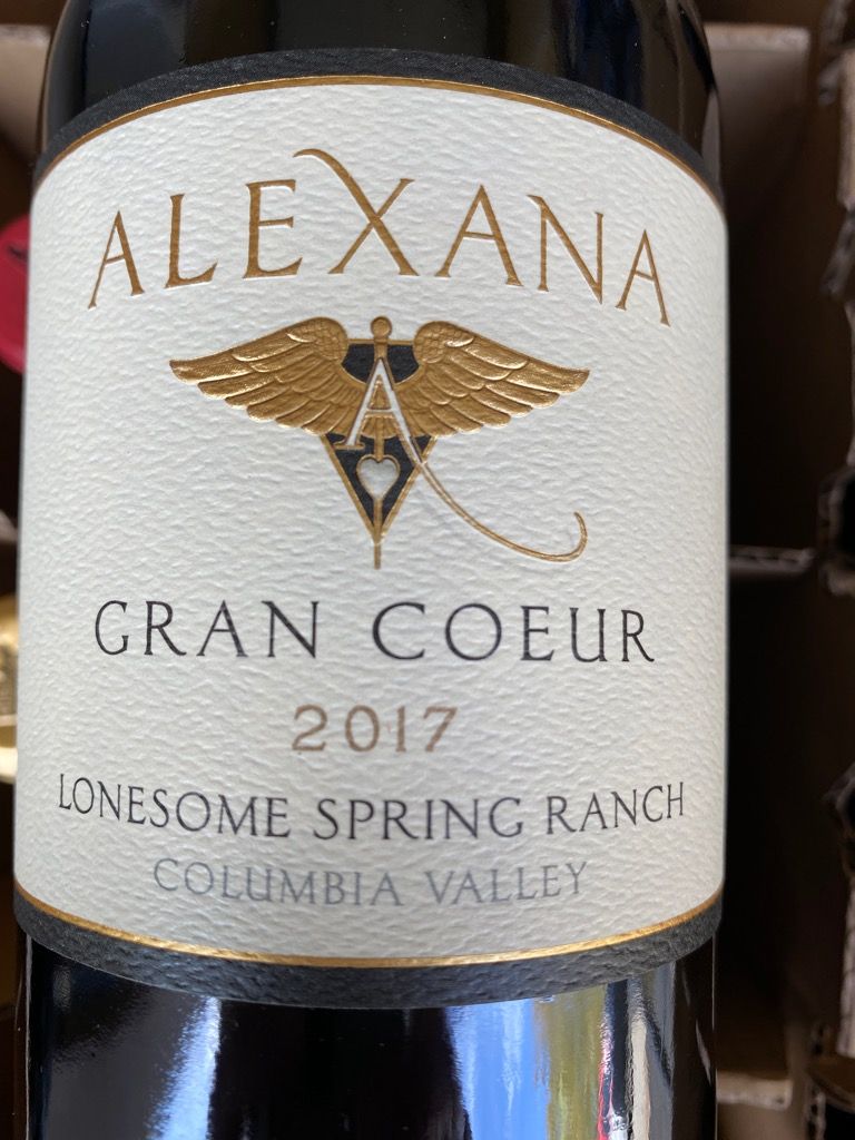 2017 Alexana Gran Coeur Lonesome Spring Ranch, USA, Oregon, Columbia ...