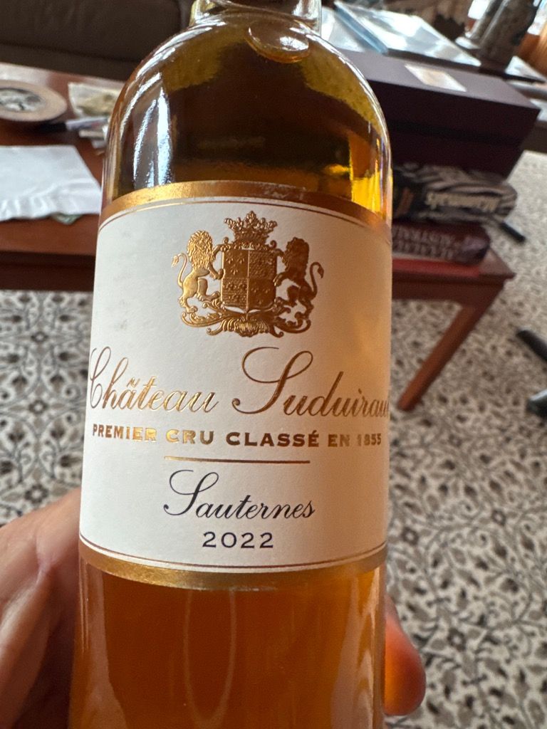 2022 Château Suduiraut - CellarTracker