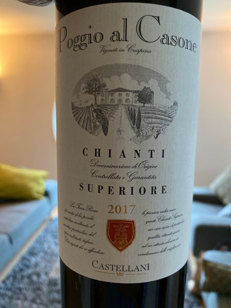 2017 Poggio al Casone Chianti Superiore, Italy, Tuscany, Chianti ...