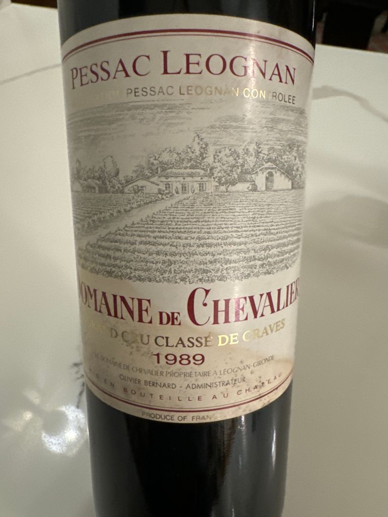 1989 Domaine de Chevalier - CellarTracker