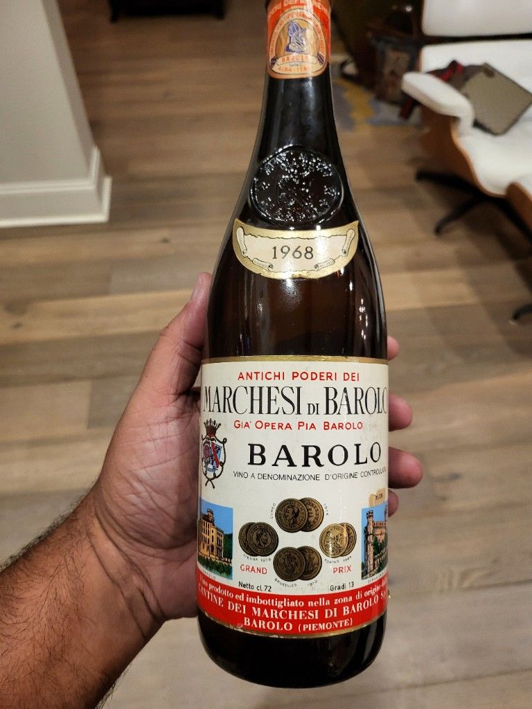 1968 Marchesi di Barolo Barolo - CellarTracker
