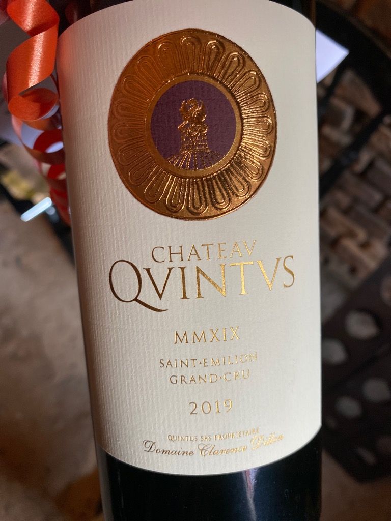 2020 Château Quintus, France, Bordeaux, Libournais, St. Émilion Grand