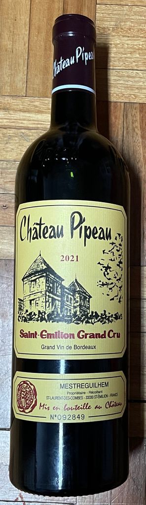 2020 Château Pipeau - CellarTracker